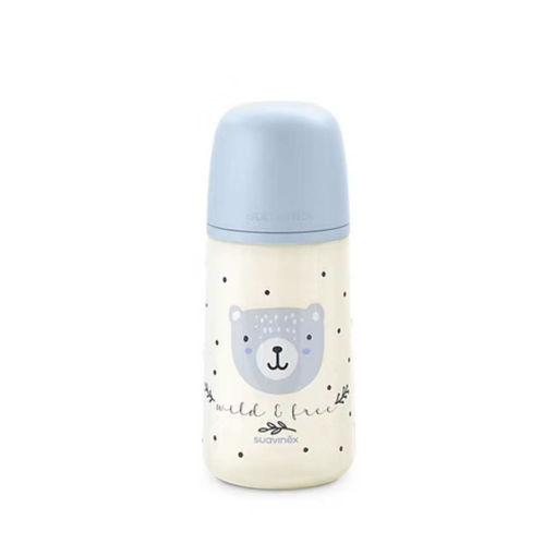 Picture of SUAVINEX 270ML BOTTLE BLUE WILD